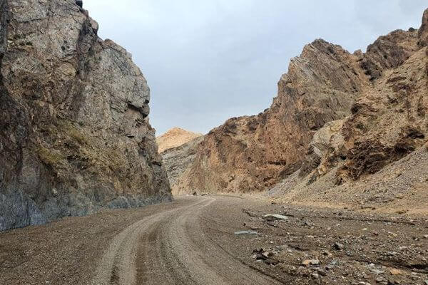 Gorge in Gobi