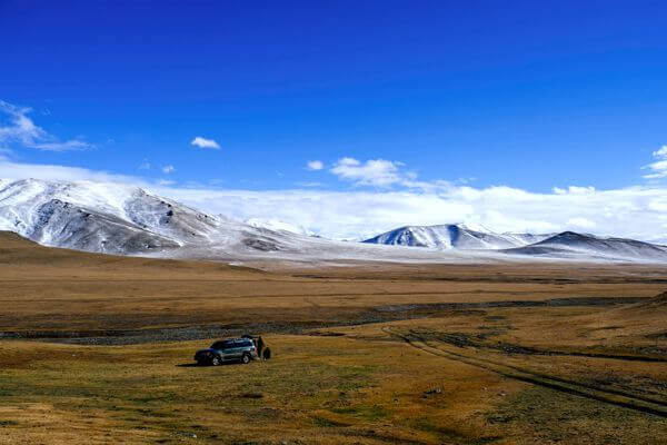 Drive in Mongolia