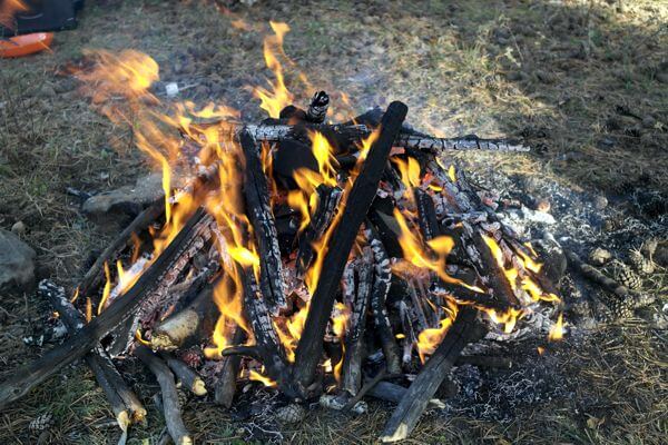 The Genghis Khan's Birthplace 1 Camp Fire
