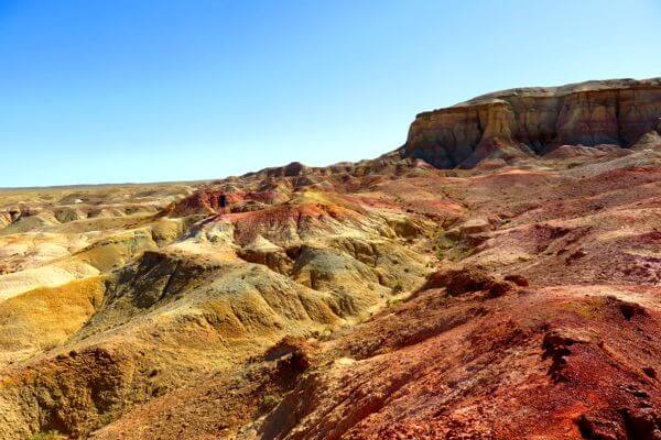 Big Loop of Mongolia 26 Tsagaan Suvarga Cliff