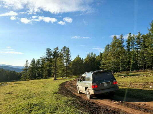 Khangai Mountain Pass