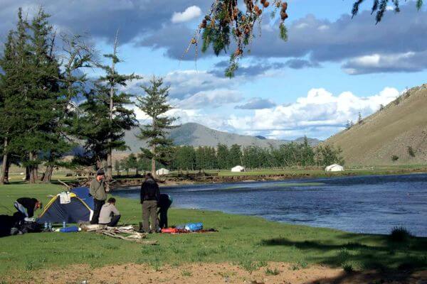 Camping at River