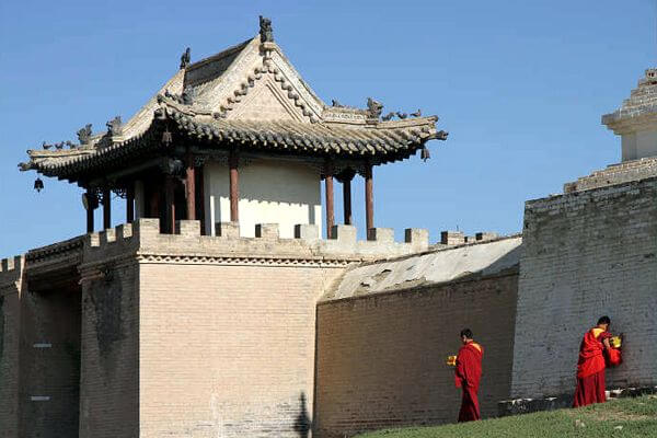 Big Loop of Mongolia 40 Erdene Zuu Outer Wall
