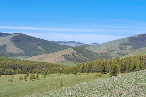 The Genghis Khan's Birthplace 21 Mountains in Terelj